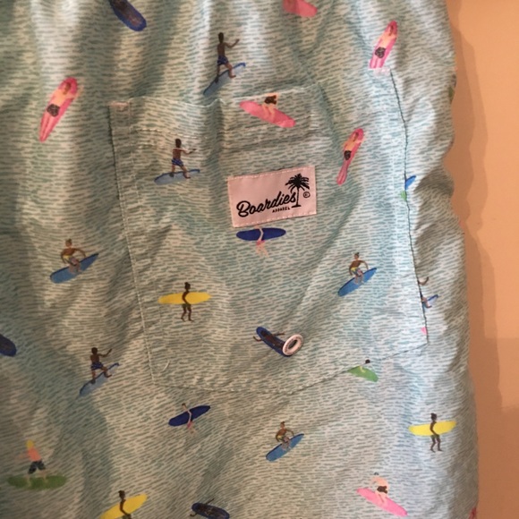 Boardies Surfer Print Swim Shorts Size Medium - Picture 9 of 11